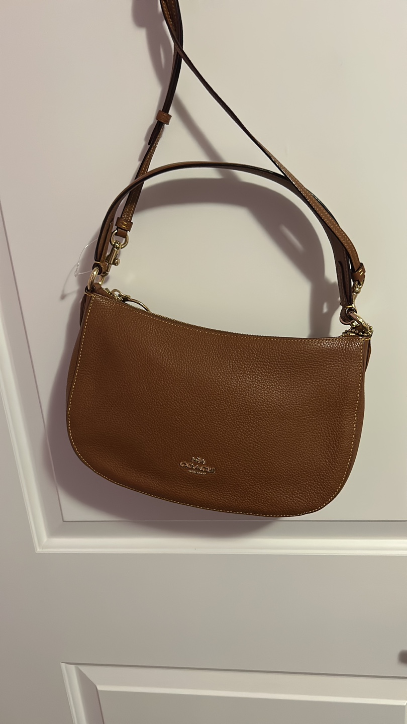 Coach Brown Leather Shoulder Bag