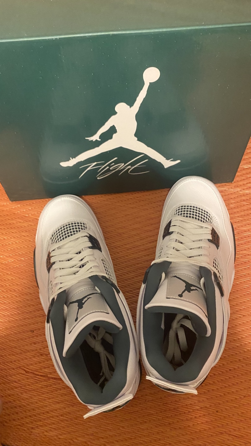 Nike Jordan 4 Retro Oxidized Green Size 10 - photo 4