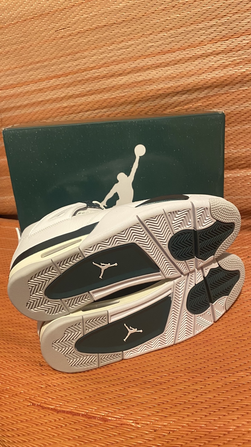 Nike Jordan 4 Retro Oxidized Green Size 10 - photo 5