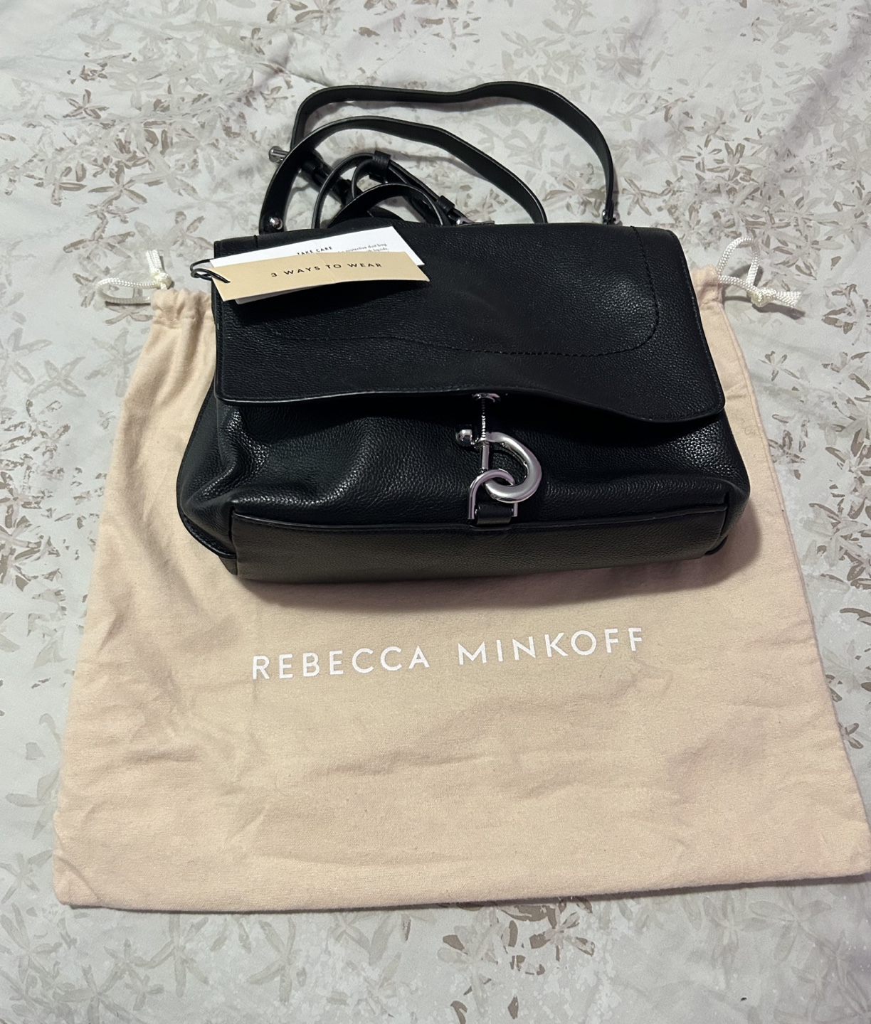 Rebecca Minkoff Black Leather Handbag