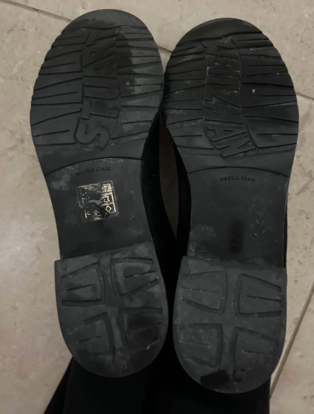 Stuart Weitzman Black Over-the-Knee Suede Boots - Size 6 image indicator(5)