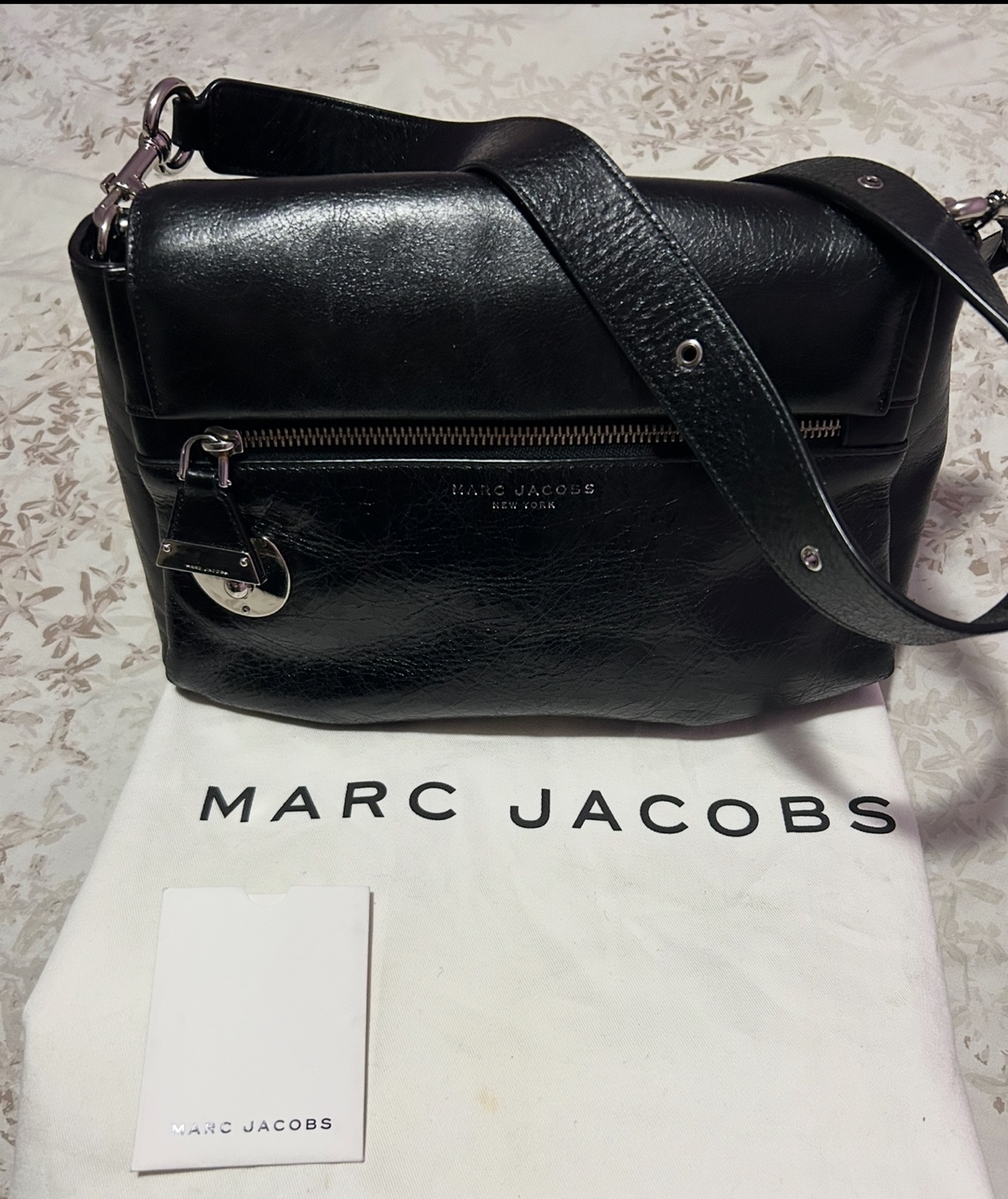 Marc Jacobs Black Leather Shoulder & Clutch Bag - photo 2