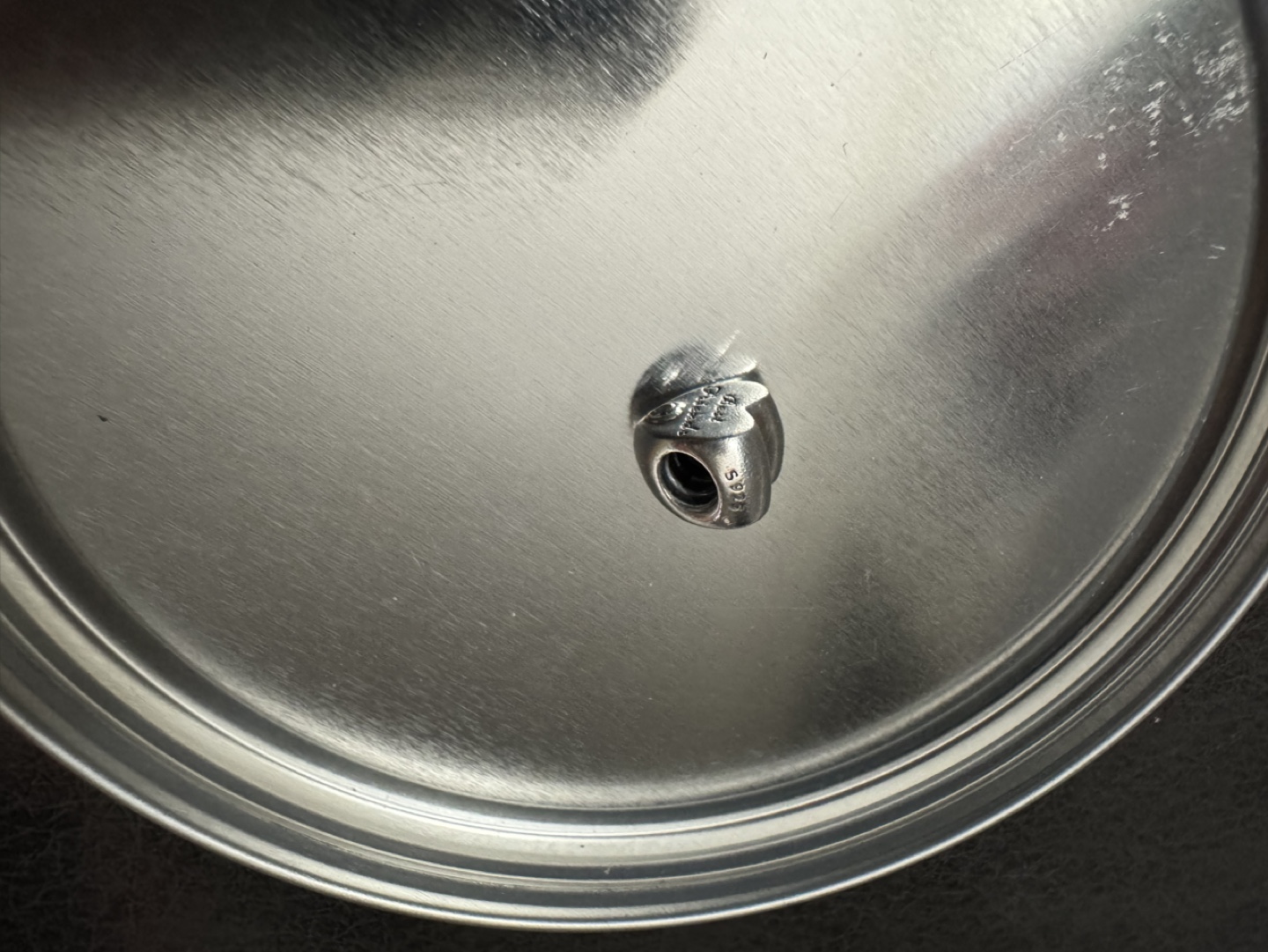 Authentic Pandora Friendship Heart, Clear CZ S925 ALE stamp - photo 3