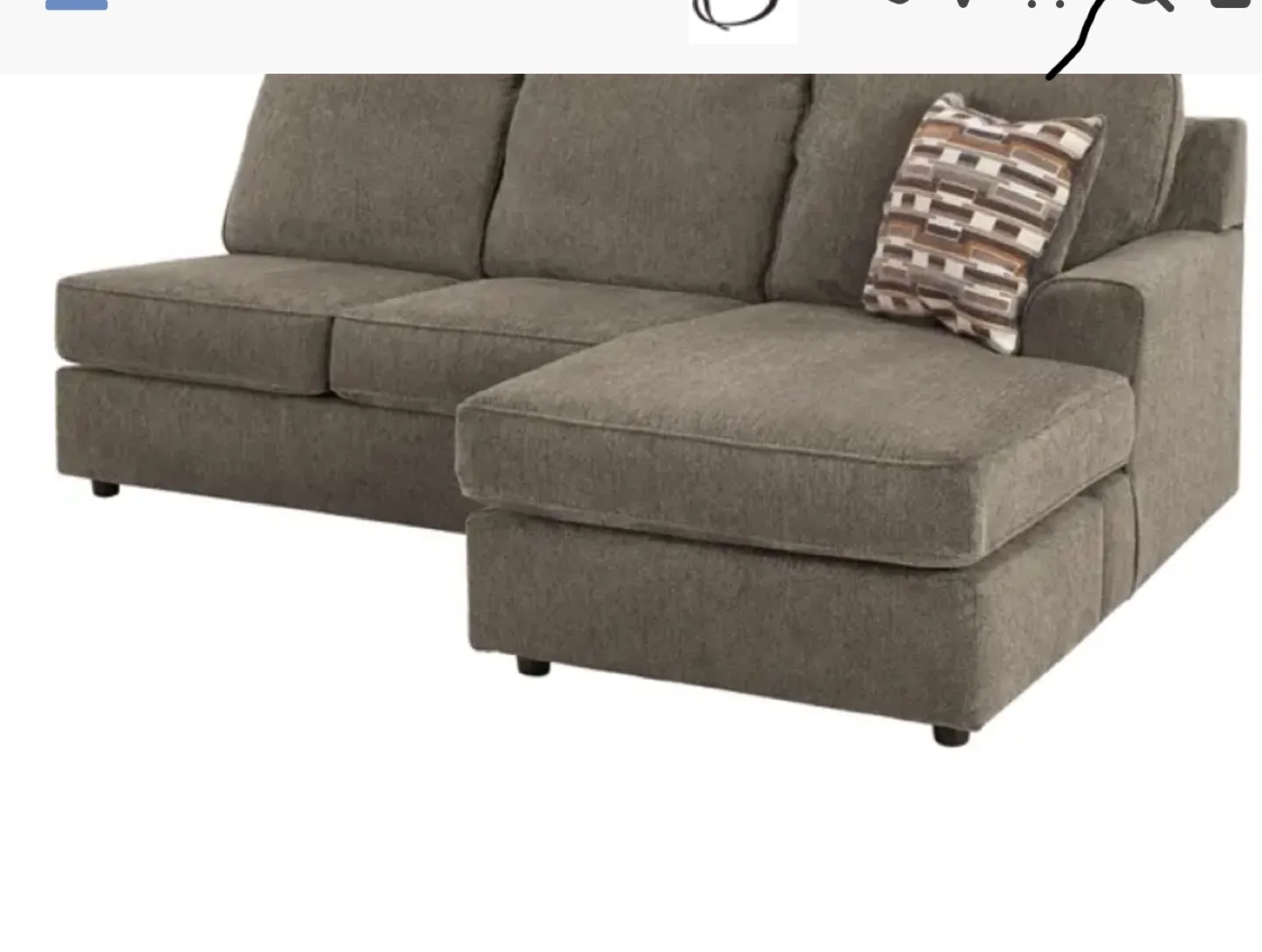 Ashley Furniture Sectional Sofa brand new image indicator(3)