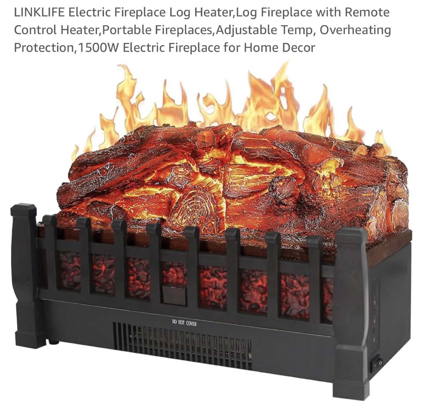 Prokonian Electric Fireplace Log Set with Remote - photo 3