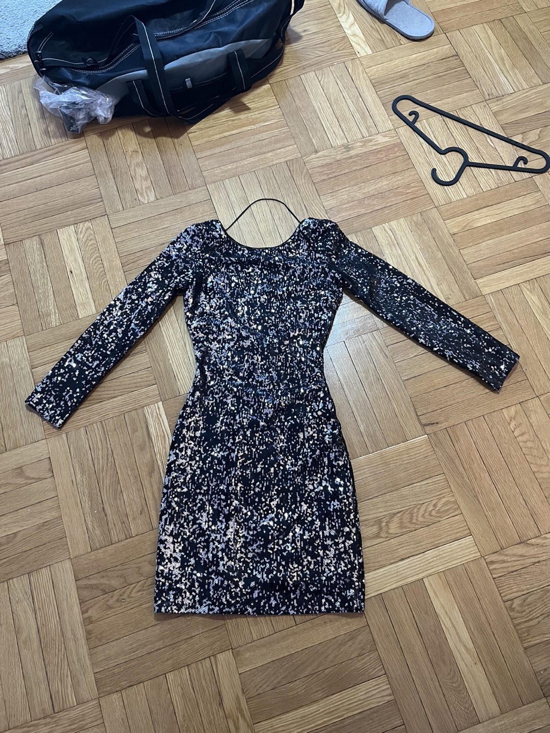 Sequin Mini Dress Sz XS - photo 4