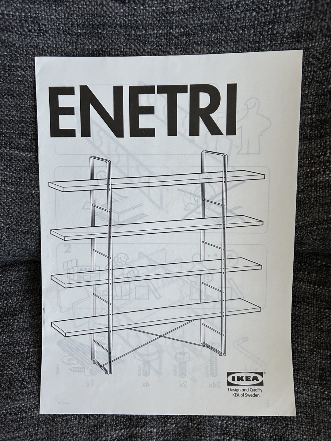 IKEA シェルフ ENETRI グレー　② IKEA Enetri Shelving, 2002 – MTBLM 新陳代謝