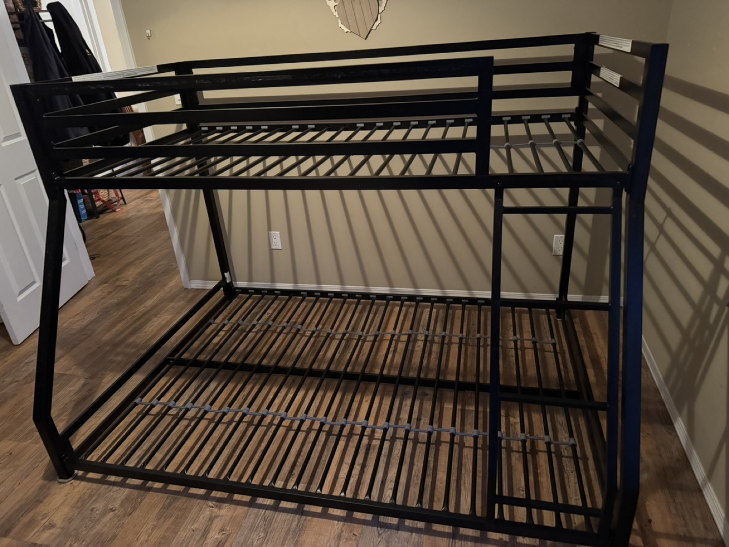 Black Metal Bunk Bed Frame - photo 4