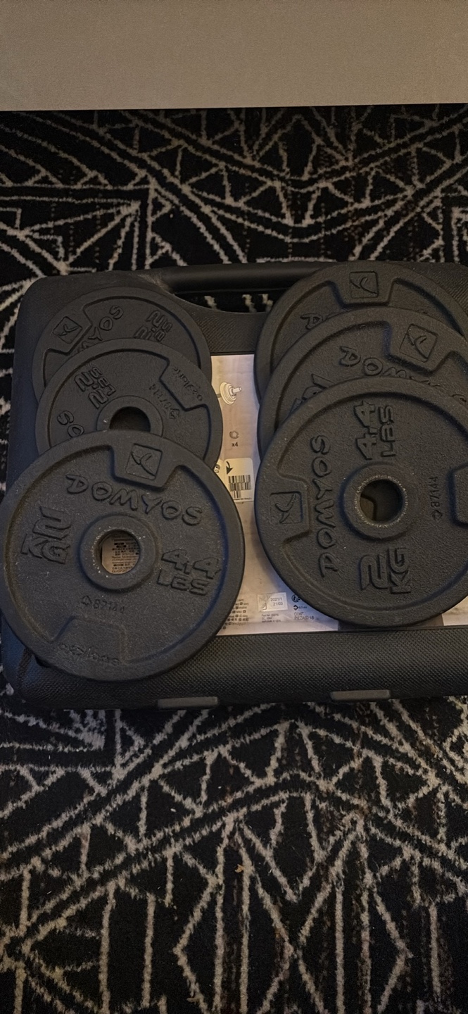 30kg Dumbbell Weight Set with Case - photo 3