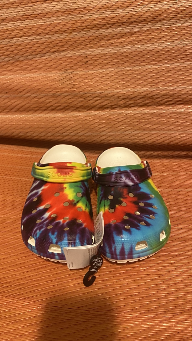 Crocs Classic Tie-Dye Clogs Size 9 men 11 women - photo 2