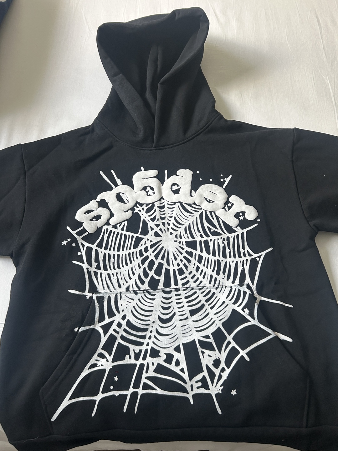 Sp5der OG Web Hoodie 'Black'