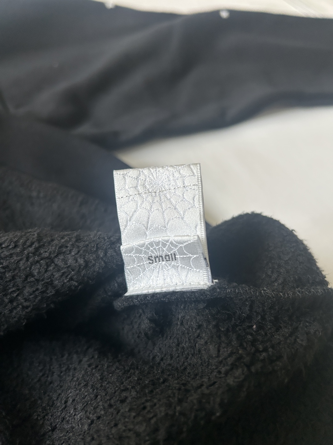 Sp5der OG Web Hoodie 'Black' - photo 3