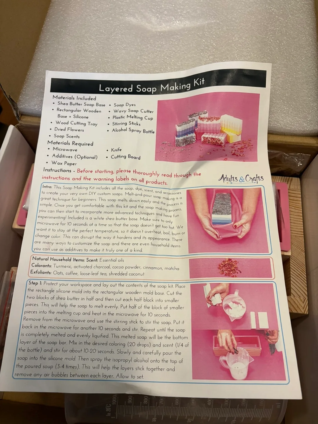 Brand New Soap Making Kit image indicator(3)