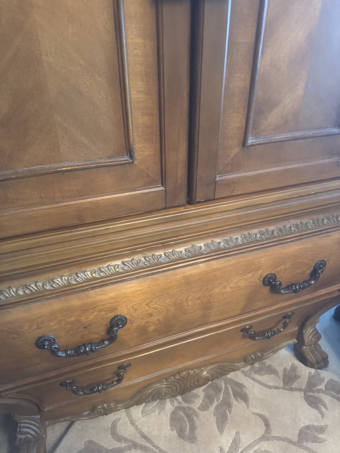 Gorgeous Michael Armani Wooden Armoire - photo 5