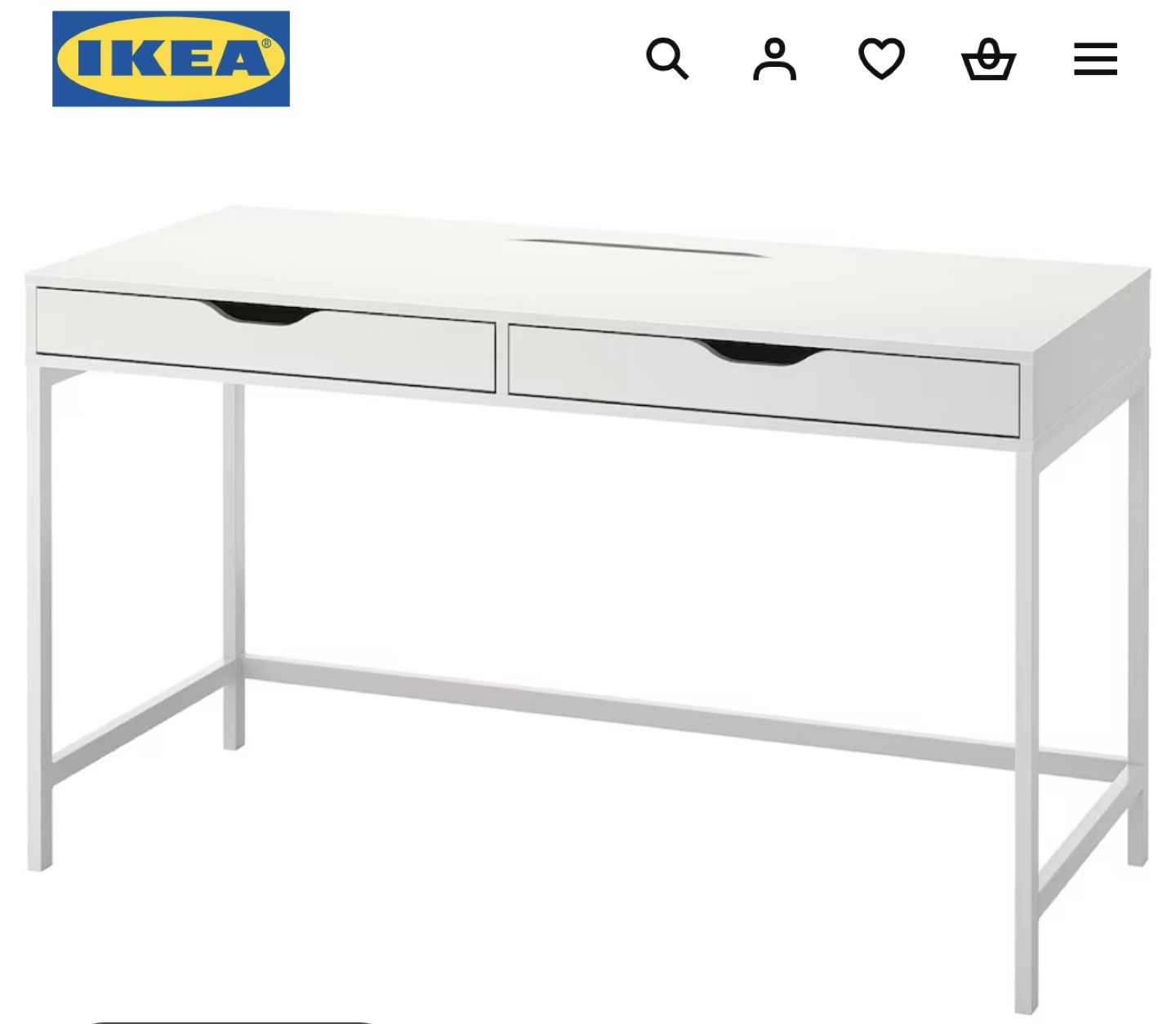 IKEA Alex desk 52 inch
