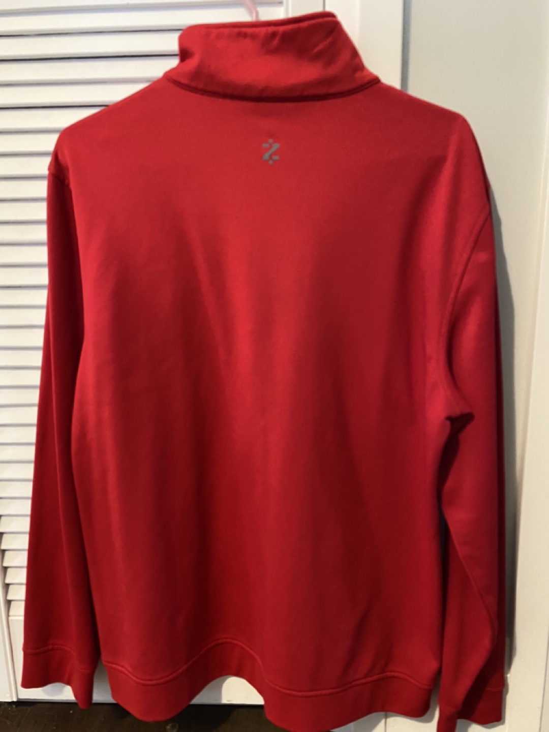 IZOD PerformX Men's Red 1/4 Zip Pullover Size M - photo 2