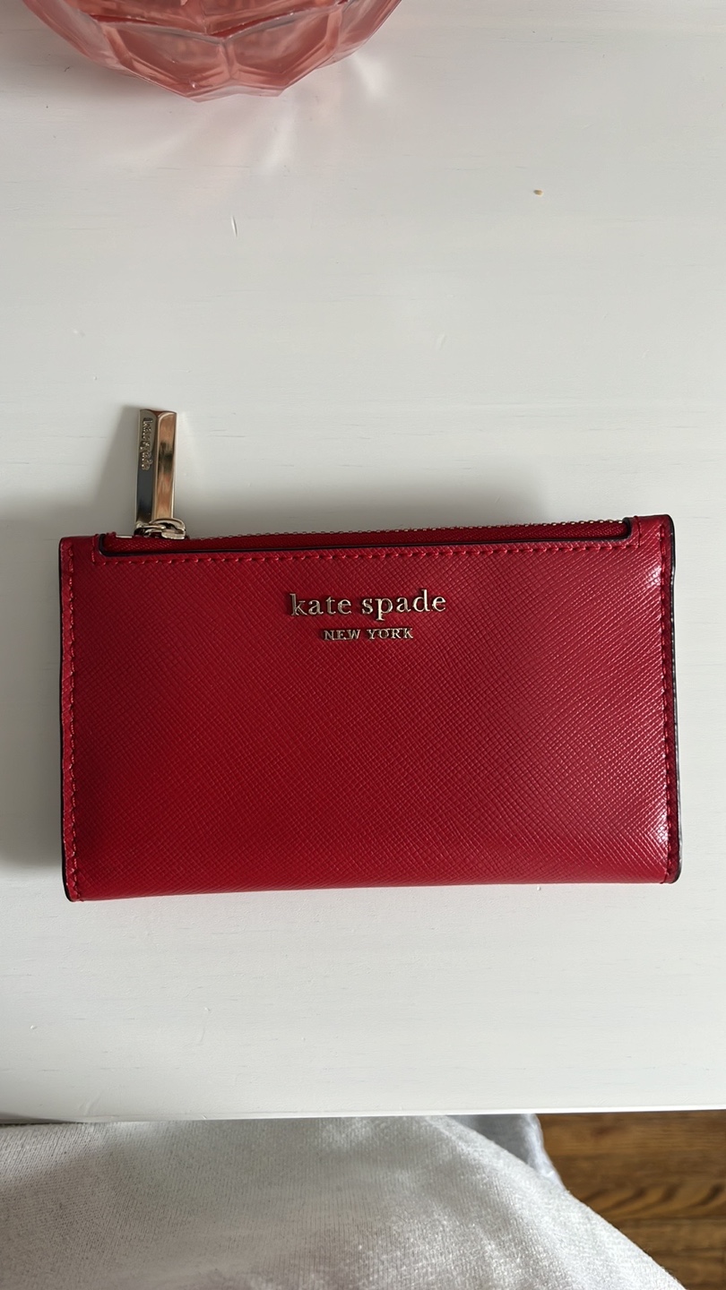 Kate Spade Red Leather Wallet