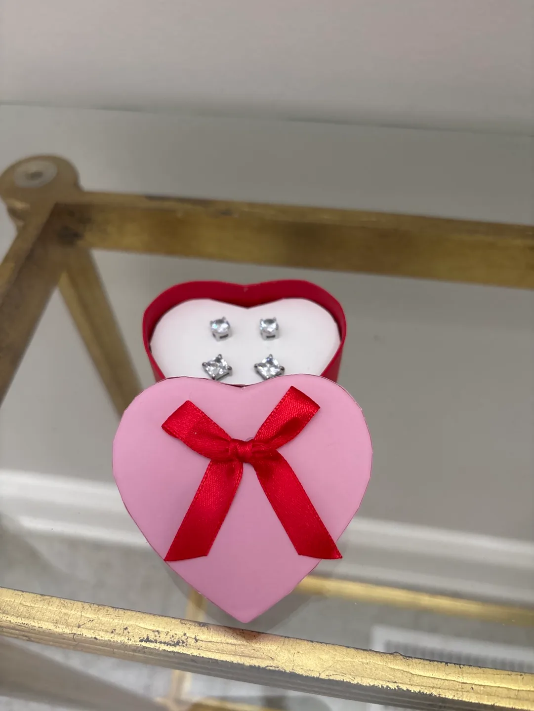 Cubic Zirconia Stud Earrings Set image indicator(2)