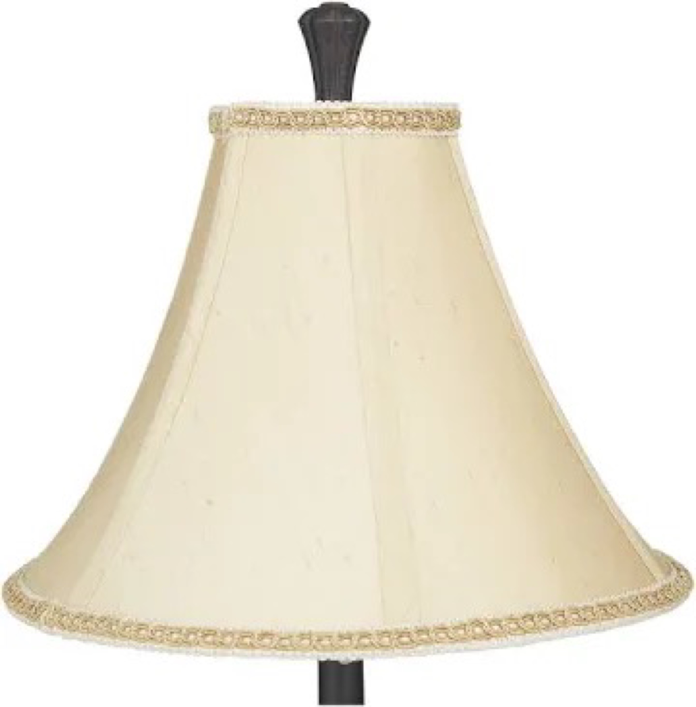 Elegant 31" Tall Table Lamp with Beige Shade - photo 3
