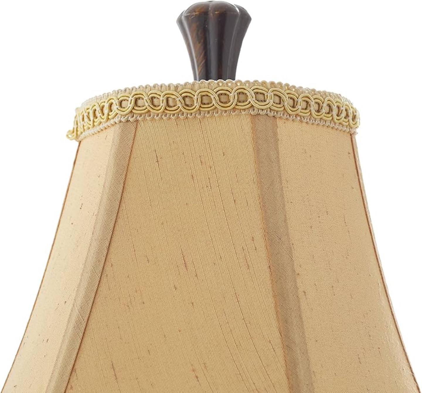 Elegant 31" Tall Table Lamp with Beige Shade - photo 4