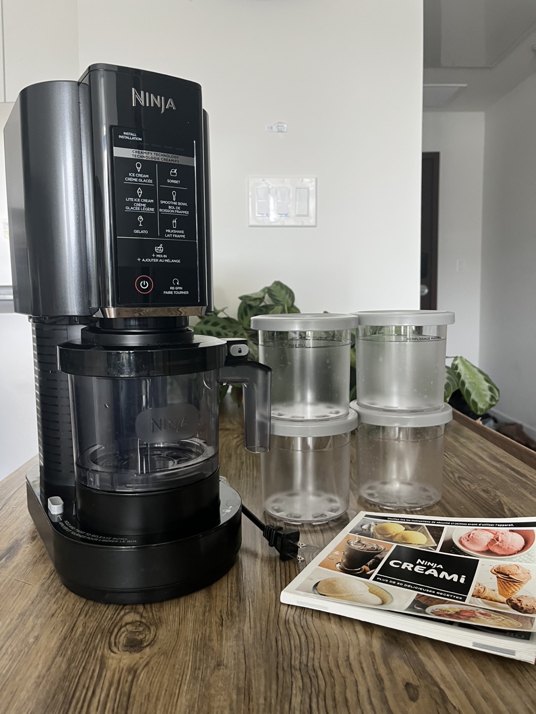 Ninja Creami Ice Cream Maker with Extras