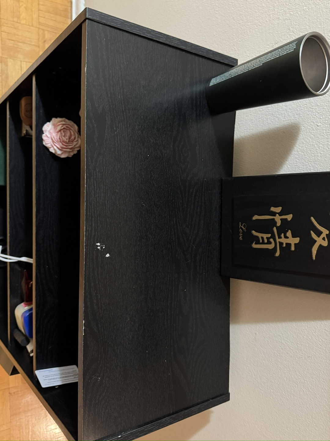 Black 3-shelf bookcase. 2 pieces - photo 2