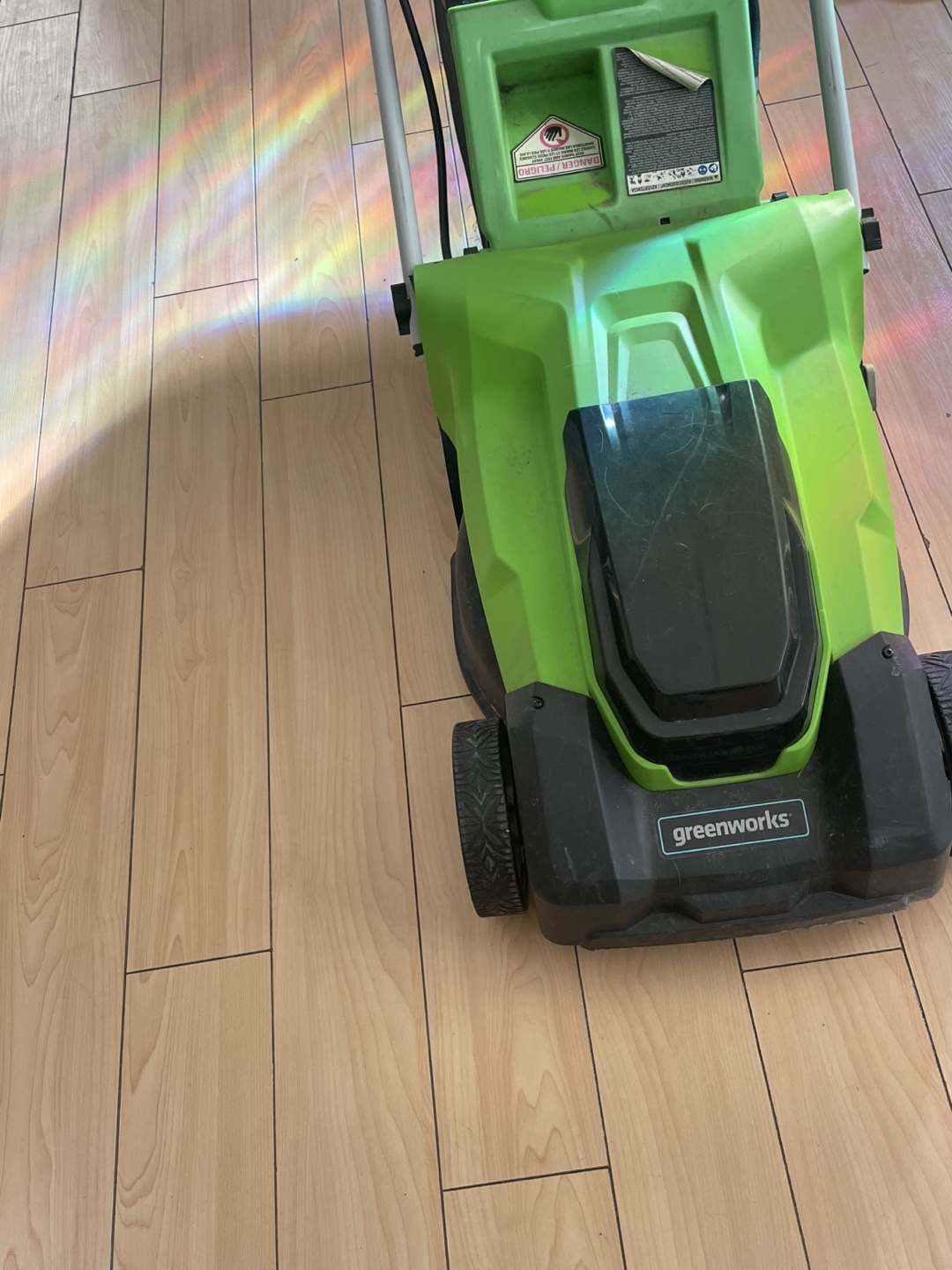 Greenworks 12 Amp 3-in-1 Corded Lawn Mower - photo 2