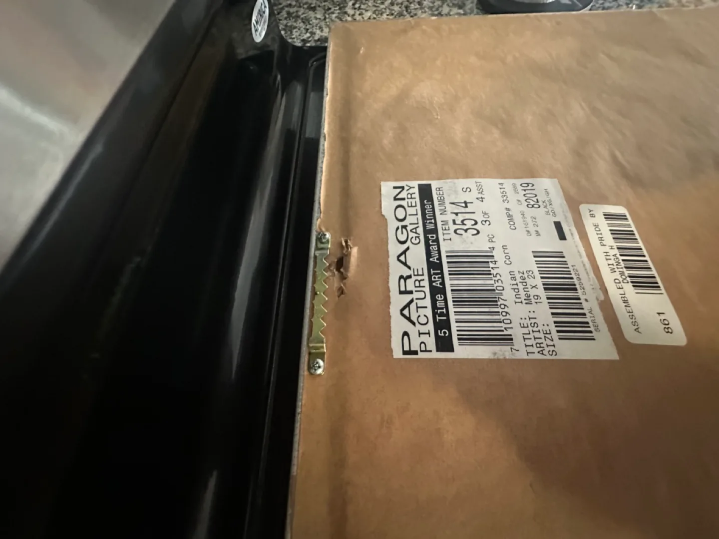 Framed Botanical Print - Silver Frame #freecycle image indicator(2)