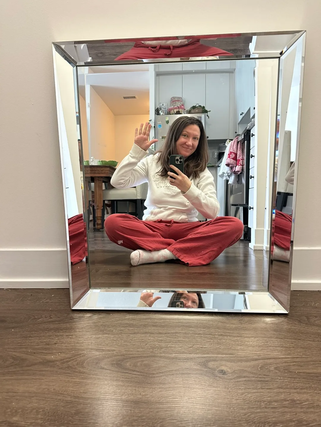 Large Bevelled Mirror #freecycle image indicator(5)