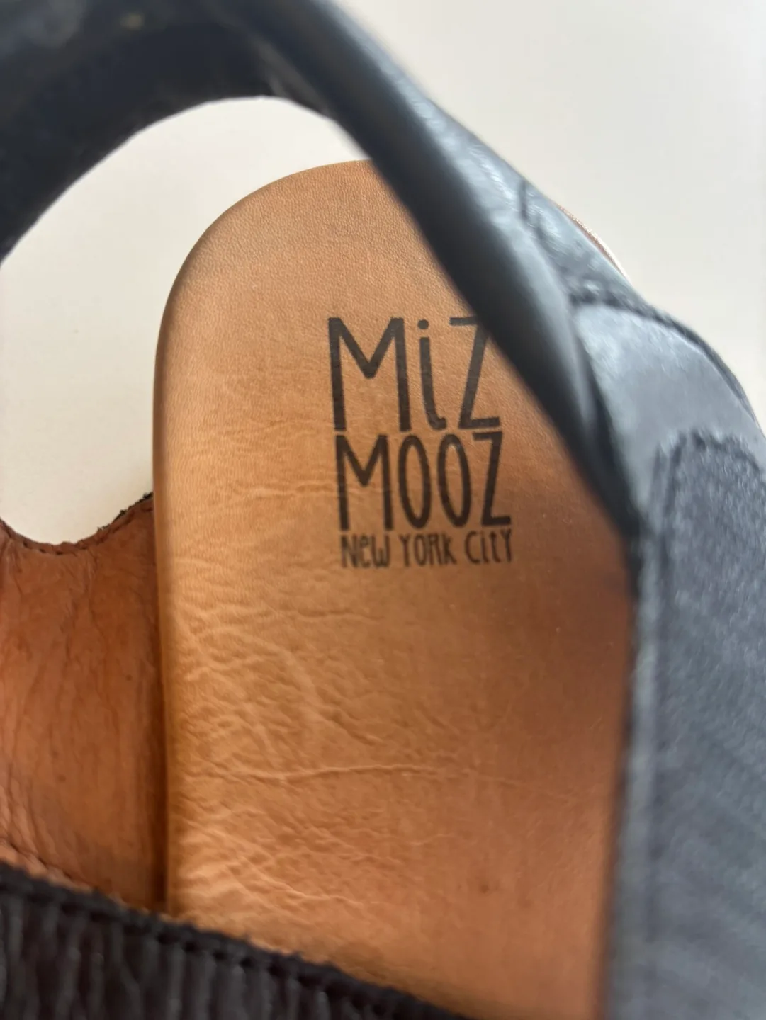 Miz Mooz New York City Black Leather Sandals image indicator(4)