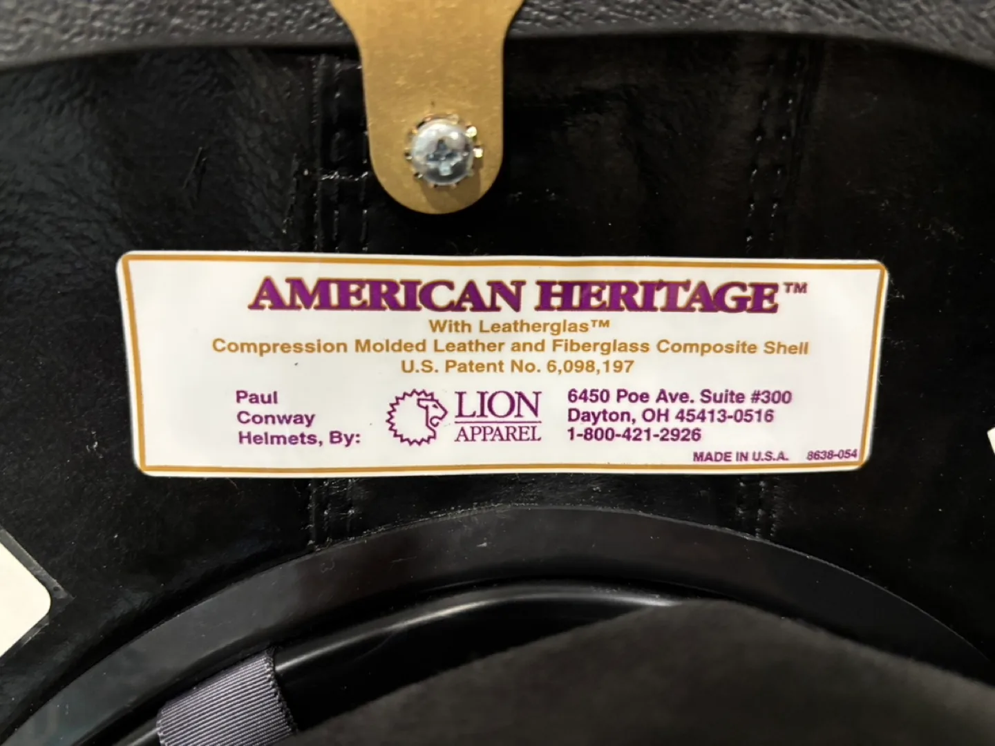 American Heritage Fire Helmet with Faceshield image indicator(4)