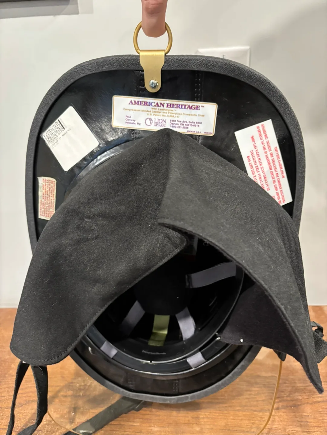 American Heritage Fire Helmet with Faceshield image indicator(5)