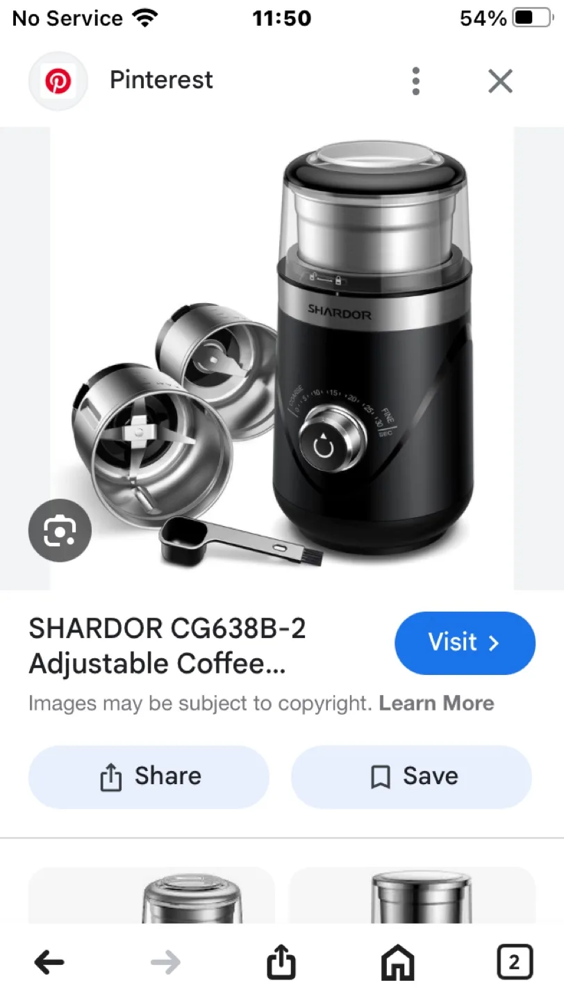 SHARDOR Electric Herb/Spice Grinder thumbnail