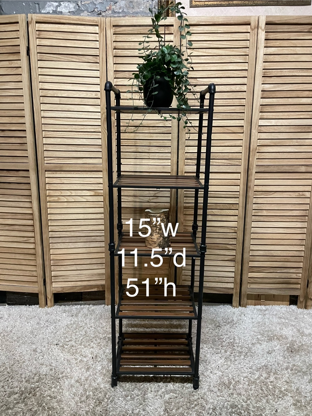 Industrial 5-Tier Shelving Unit - photo 4