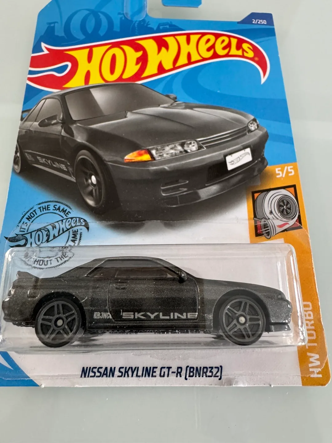 HOT WHEELS NISSAN SKYLINE GT-R BNR32 GRAY DIECAST image indicator(2)