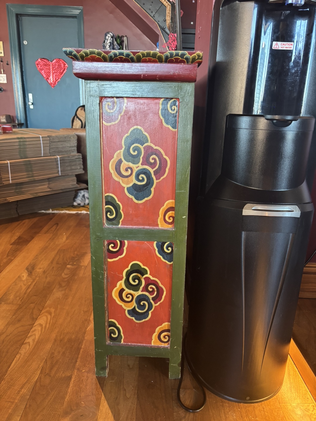 Hand-Painted Tibetan Cabinet - photo 4