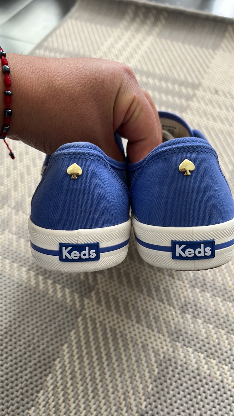 Kate Spade x Keds Blue Sea Horse Sneakers - Size 9 - photo 4