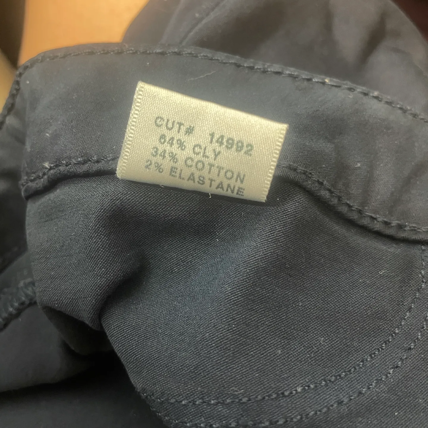 J Brand for Trilogy Navy High Rise Skinny Jeggings Size 27 image indicator(9)