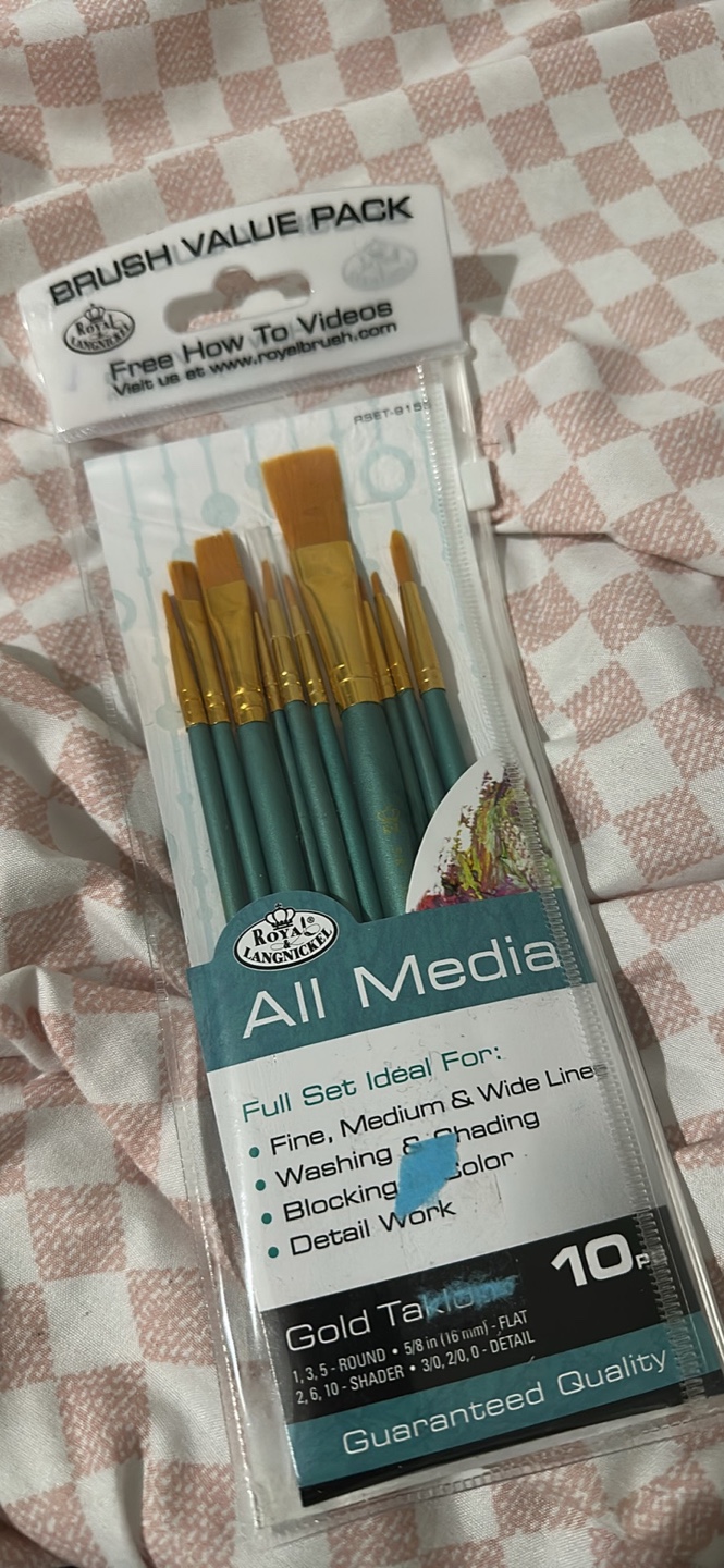 Royal Langnickel All Media Paint Brush Set - 10 Piece - photo 2