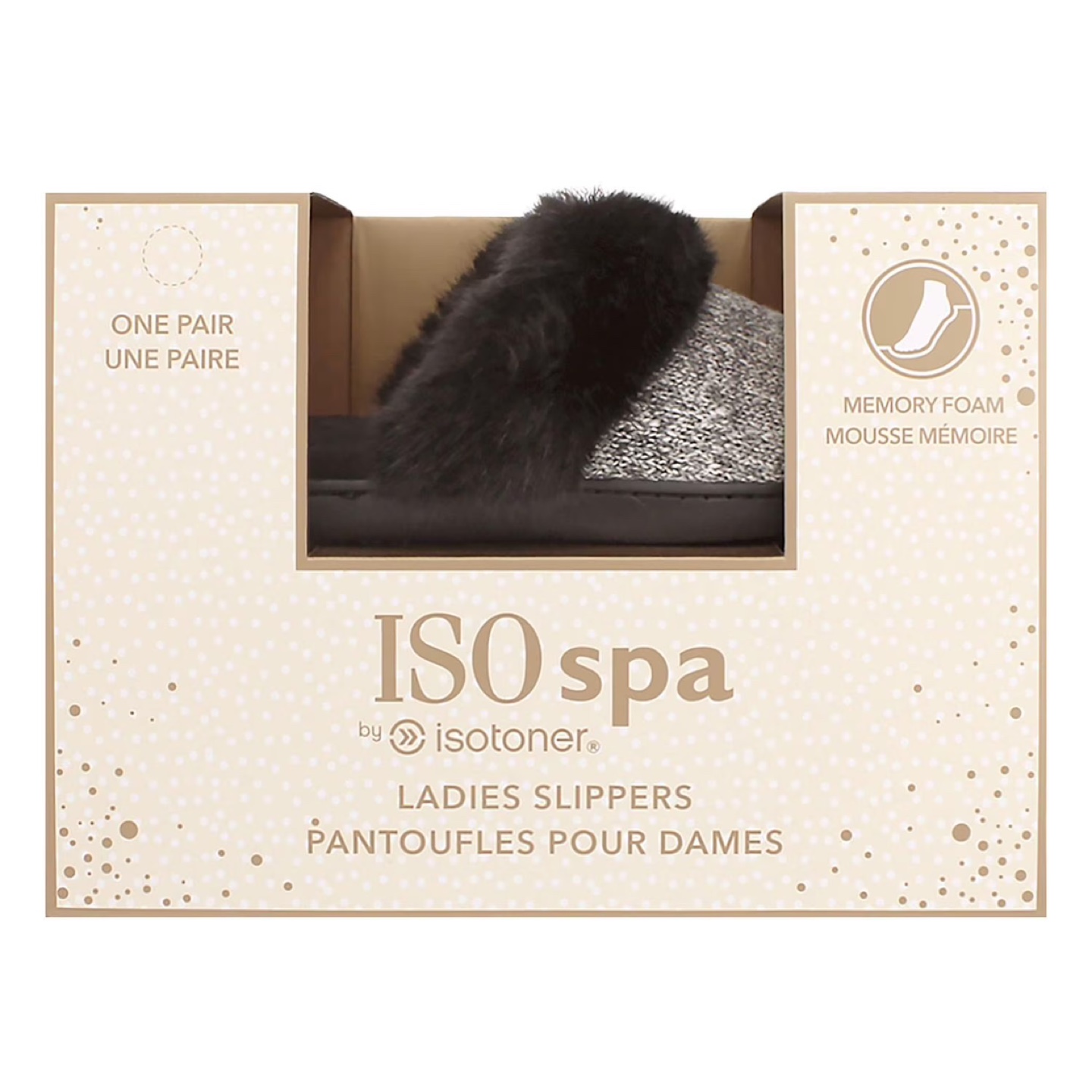 ISO spa by Isotoner Ladies Slippers - Size S/P (6.5-7)