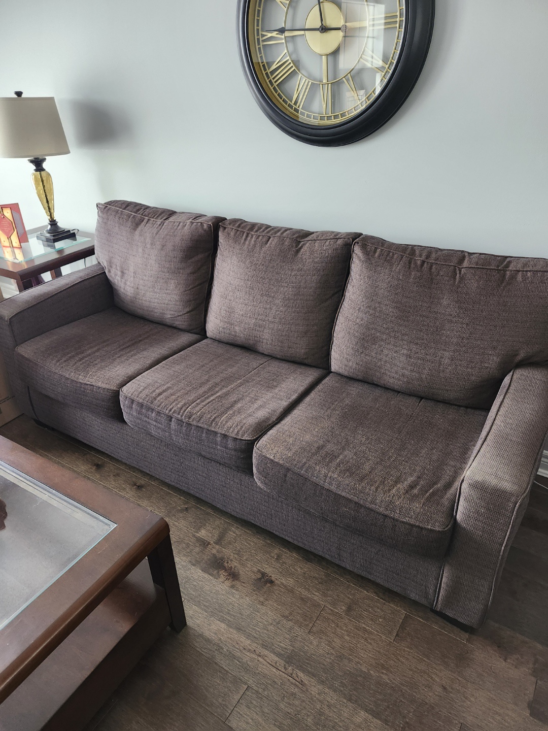 Brown Sofa, chair and Loveseat Set