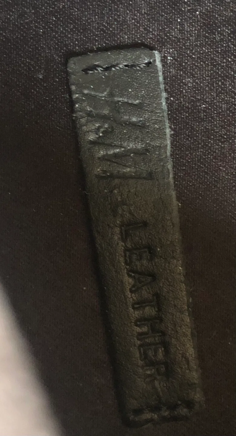 H&M Black Leather Ankle Boots - Size 40 image indicator(5)