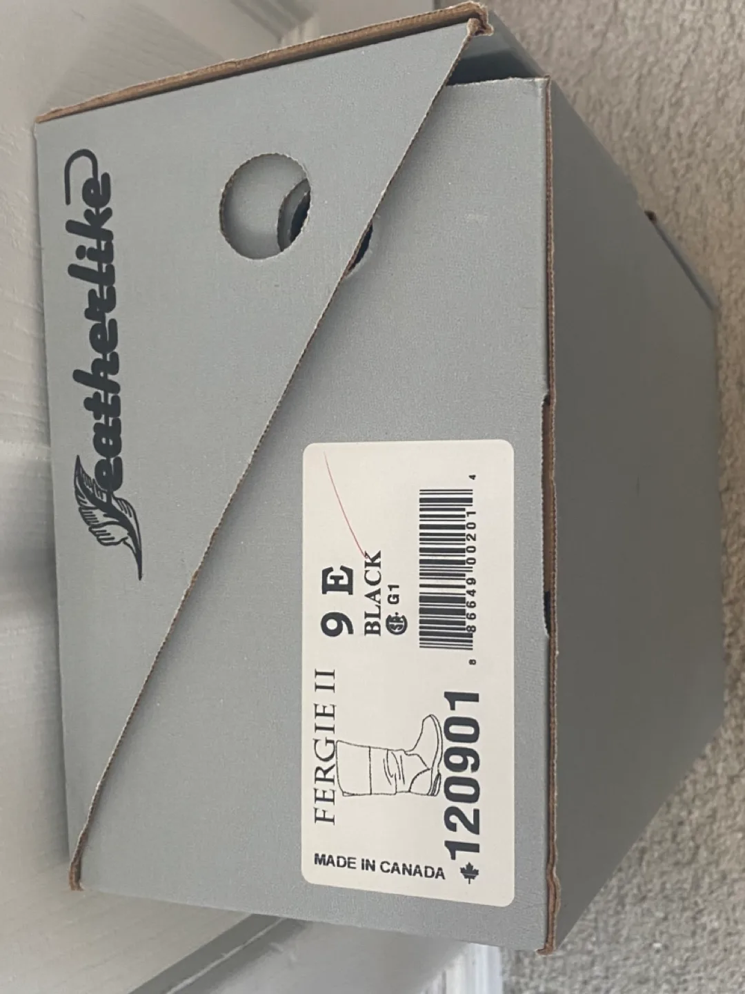 New!! Women’s Black  CSA Safety Steel Toe Work Boots! image indicator(5)