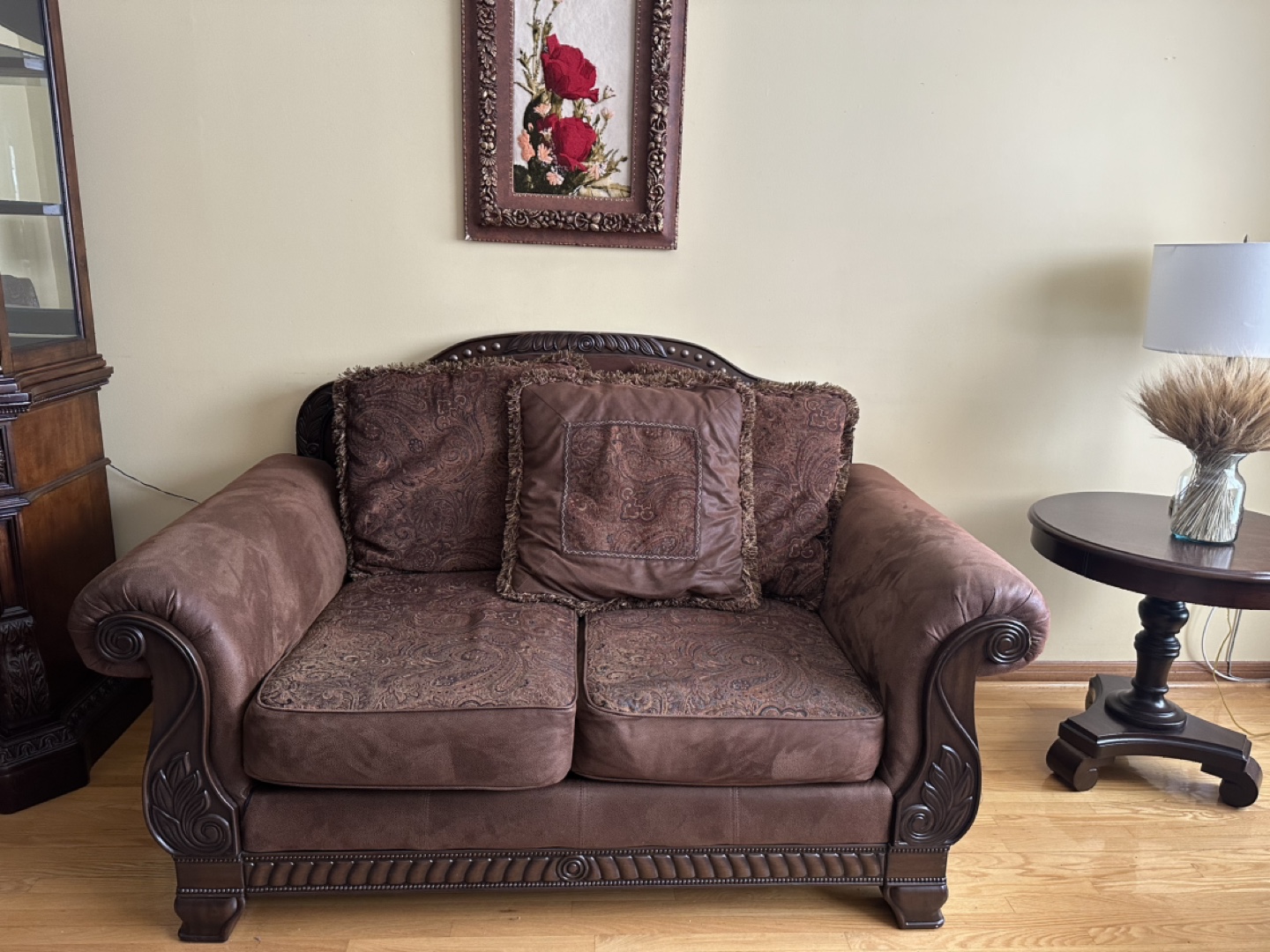 Brown Loveseat #freecycle