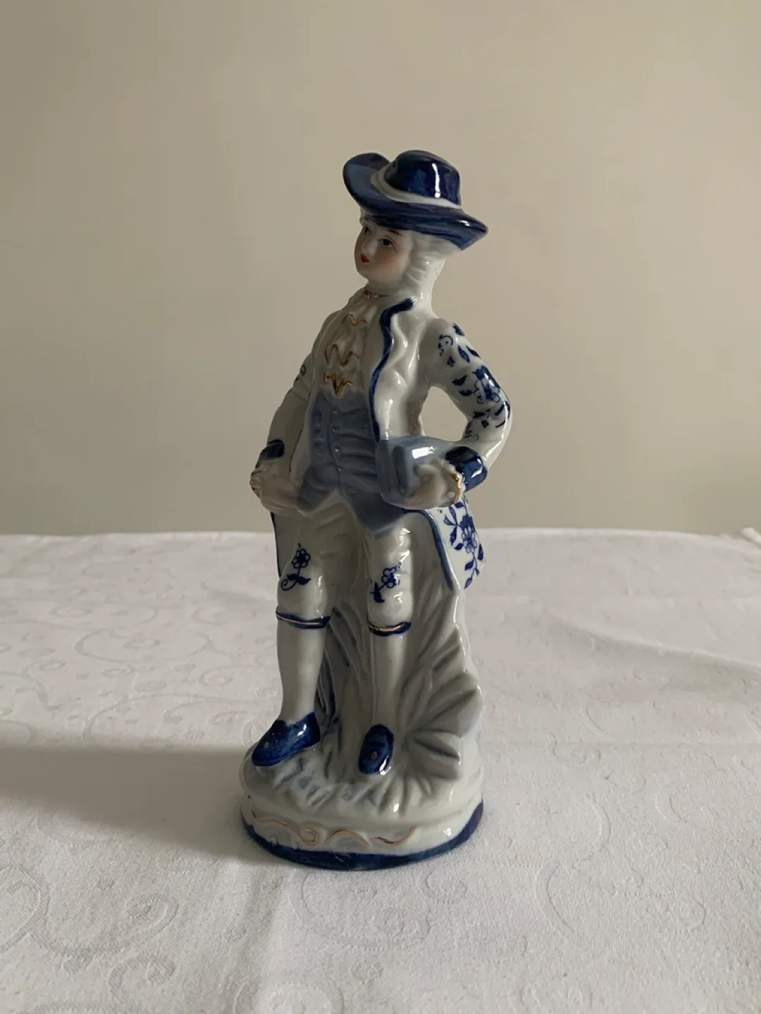 Vintage Porcelain Figurine of a Gentleman image indicator(2)