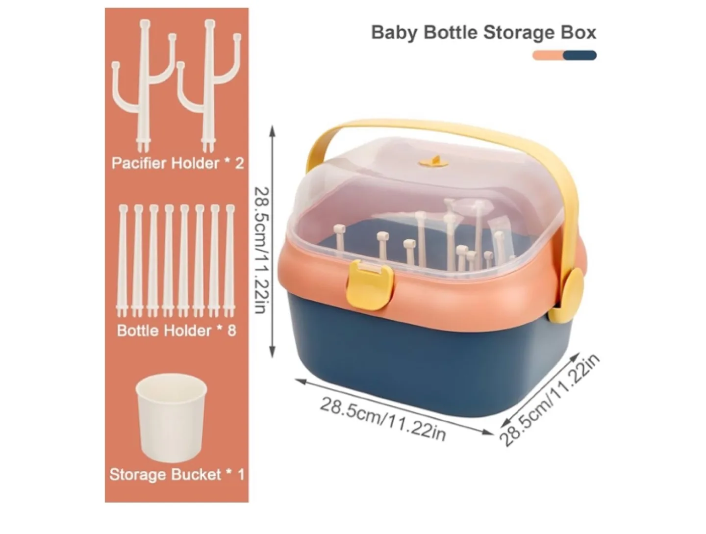 Baby Bottle Drying and Storage Box image indicator(3)