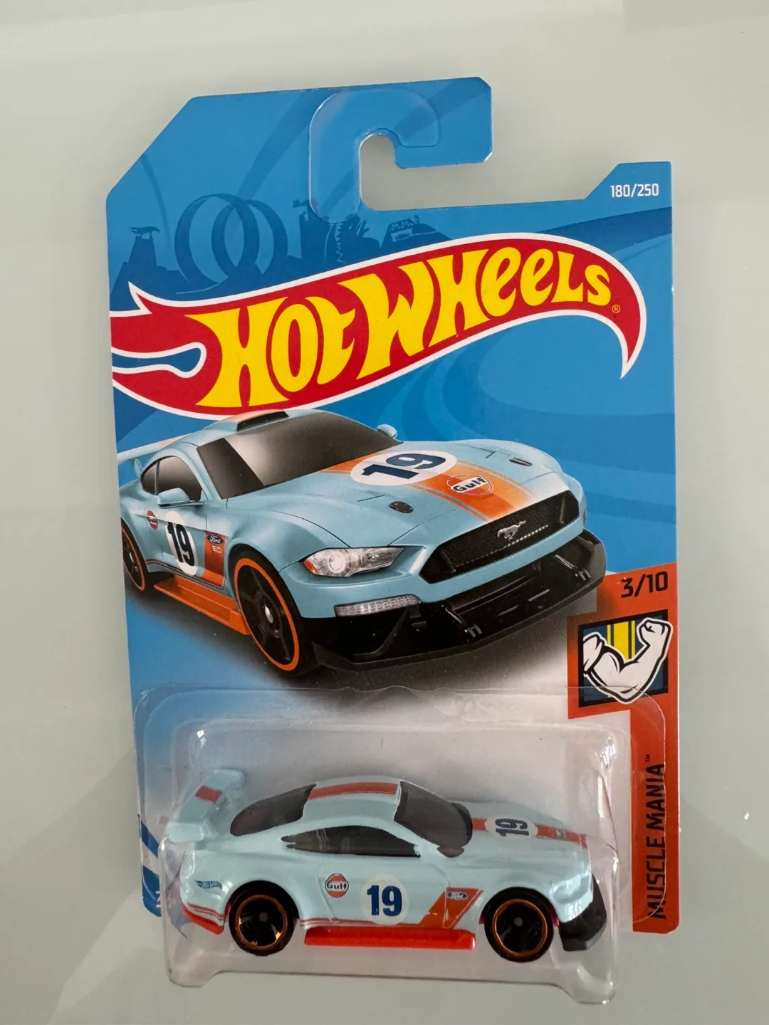 HOT WHEELS ‘18 FORD MUSTANG GT GULF DIECAST image indicator(2)
