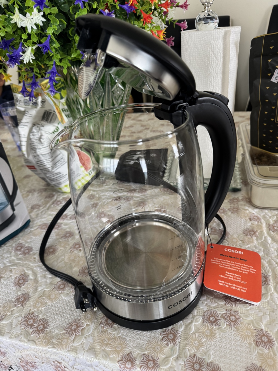 COSORI Glass Electric Kettle - 1.7L - photo 5