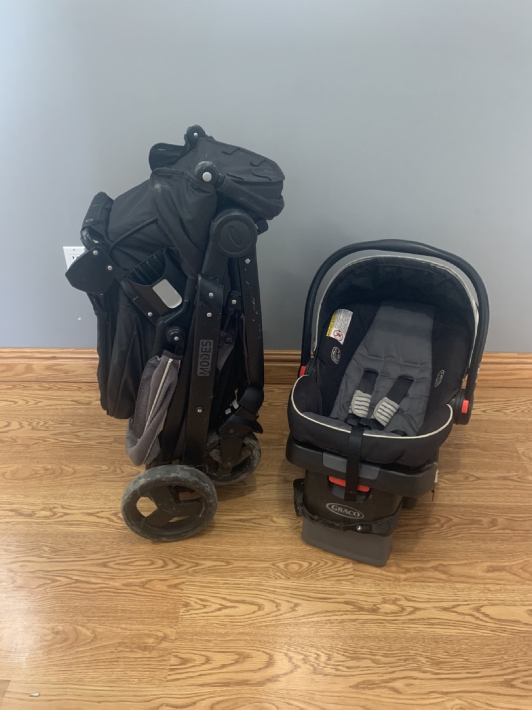 Graco Click Travel System Stroller and Car Seat - photo 2