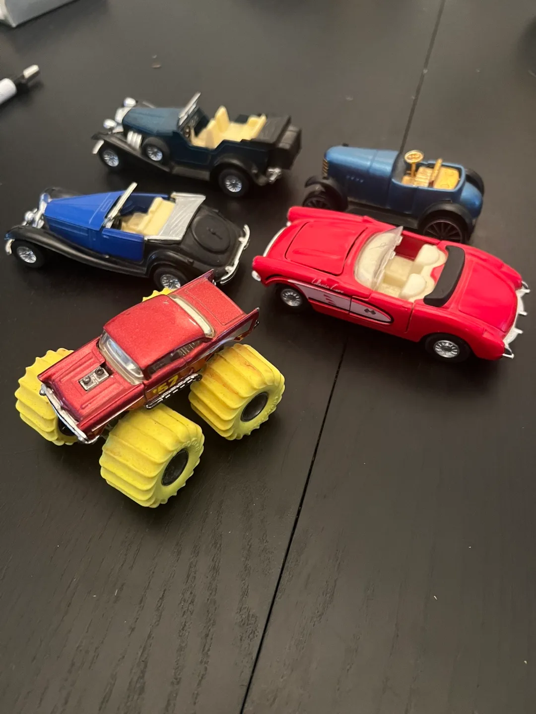 Collection of 5 Vintage Toy Cars image indicator(4)